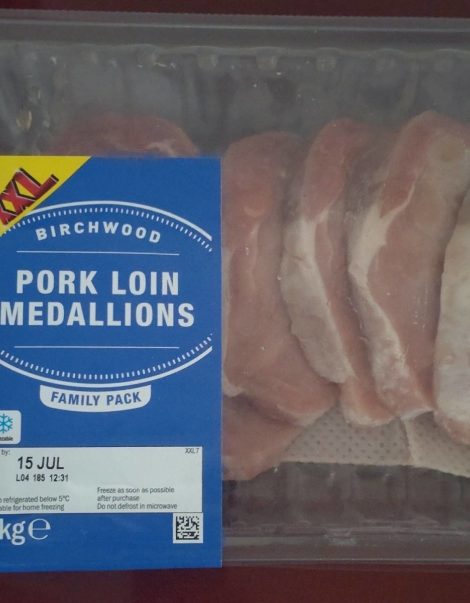 10 Pork loin medallions