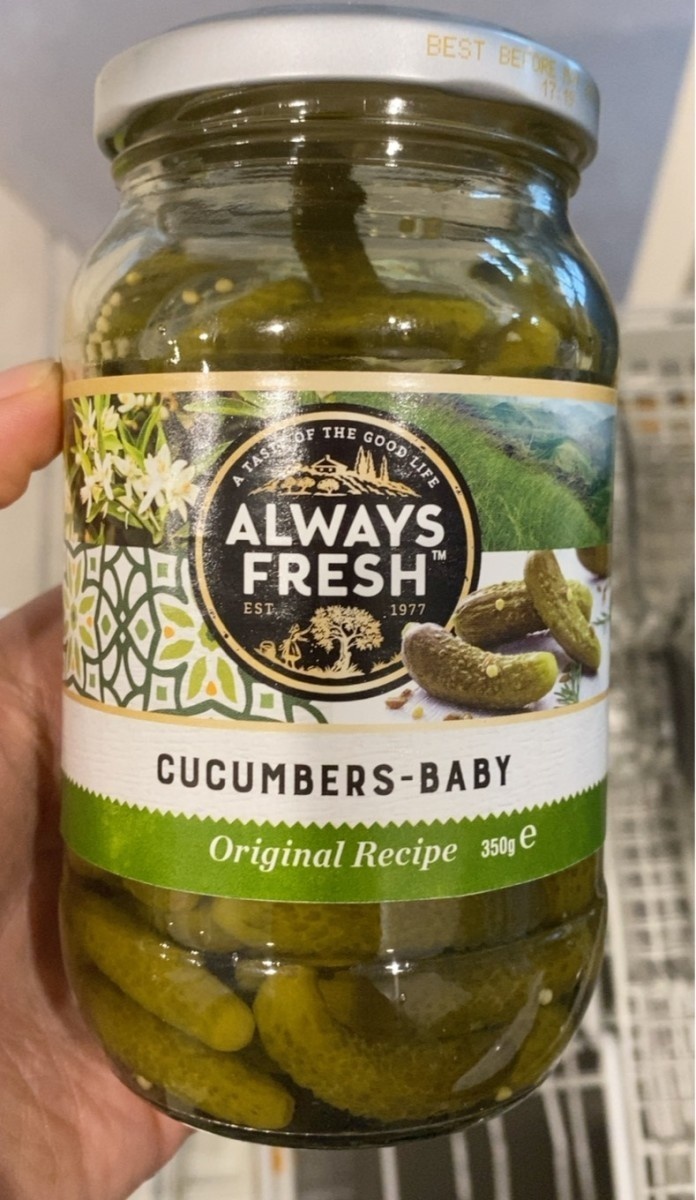 A/Fresh Cucumbers baby 350g