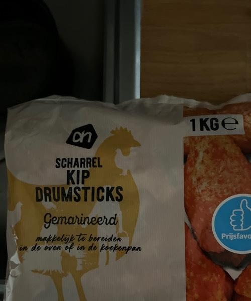 AH Scharrel kipdrumsticks gemarineerd